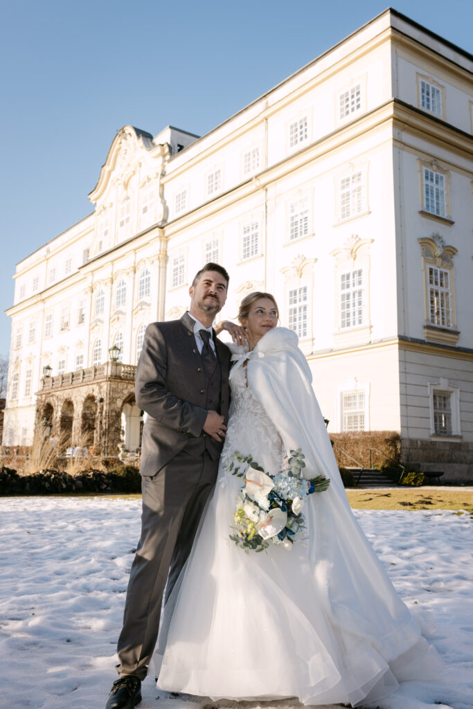 Winterhochzeit im Schloss | 10 Gründe für eine elegante Winterhochzeit | LIA MAR Styledshoot Leopoldskron Melisa Botic287 2 683x1024